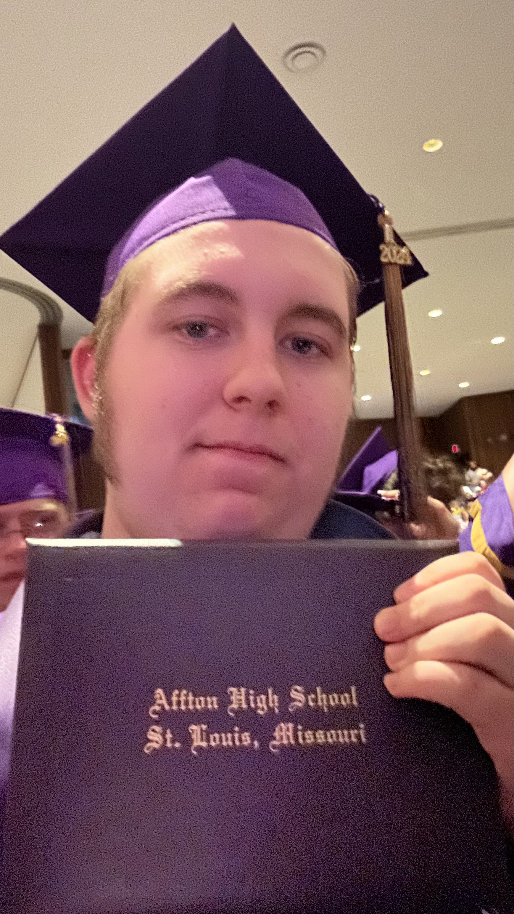 Graduation selfie