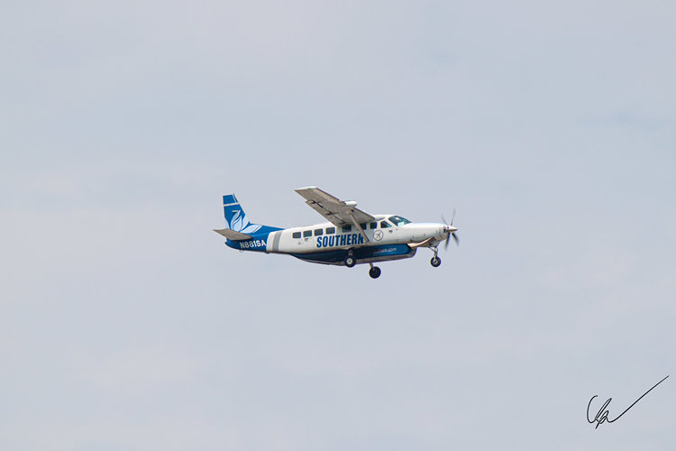Southern Grand Caravan on final