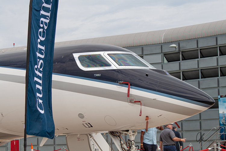 Front of the Gulfstream G600