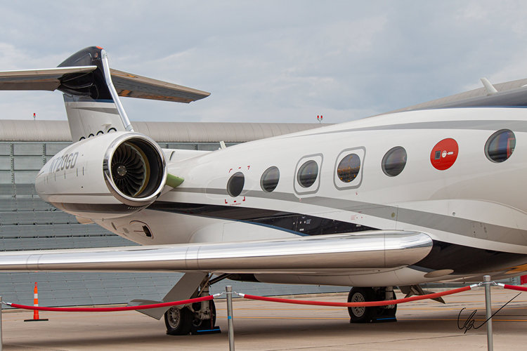 Rear of the Gulfstream G600
