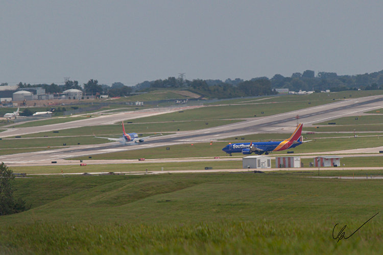 Southwest 737 landing
