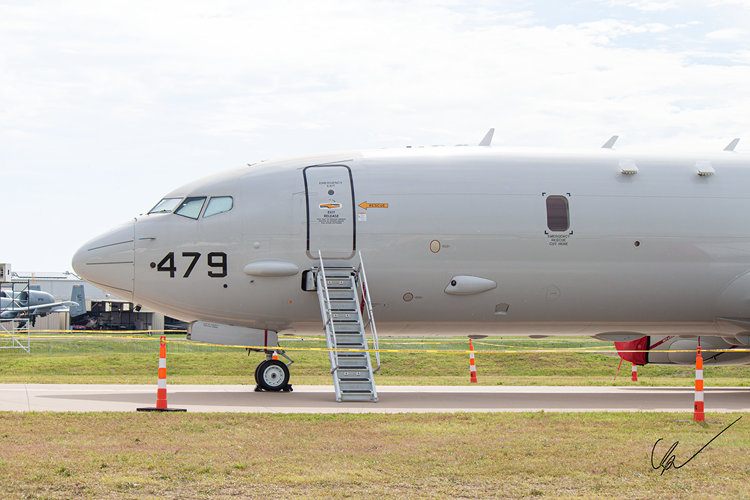 Front of a P8 Poseidon